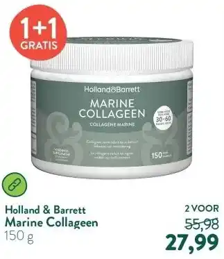 Holland & Barrett Marine Collageen aanbieding