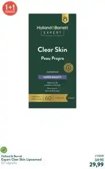 Holland & Barrett Expert Clear Skin Liposomaal aanbieding