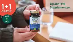 Holland & Barrett 1+1 GRATIS Op alle H&BSupplementen aanbieding