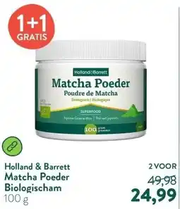Holland & Barrett Matcha Poeder Biologischam aanbieding
