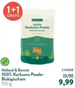 Holland & Barrett 100% Kurkuma Poeder Biologischam aanbieding