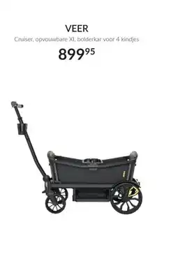 Babypark Cruiser, opvouwbare XL bolderkar voor 4 kindjes aanbieding