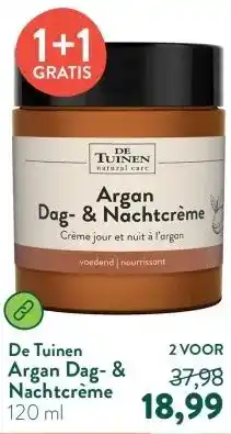 Holland & Barrett Argan Dag- & Nachtcrème aanbieding