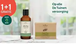 Holland & Barrett 1+1 GRATIS Op alle De Tuinen verzorging aanbieding