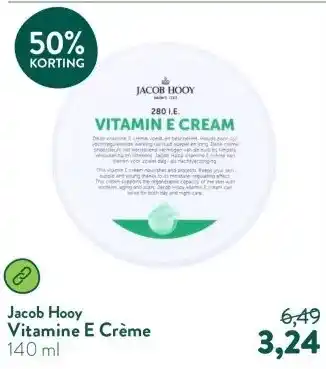 Holland & Barrett Vitamine E Crème aanbieding