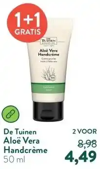 Holland & Barrett Aloë Vera Handcrème aanbieding