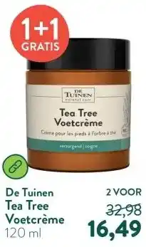 Holland & Barrett Tea Tree Voetcrème aanbieding