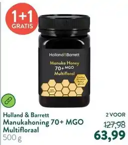 Holland & Barrett Manukahoning 70+ MGO Multifloraal aanbieding