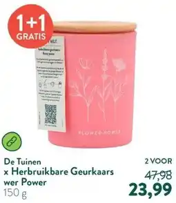 Holland & Barrett x  Herbruikbare Geurkaars wer Power aanbieding