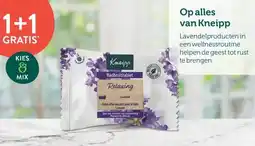 Holland & Barrett 1+1 GRATIS Op alles van Kneipp aanbieding