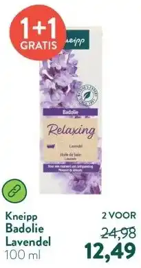Holland & Barrett Badolie Lavendel aanbieding