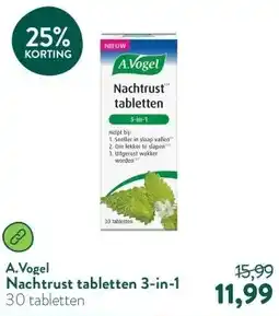 Holland & Barrett Nachtrust tabletten 3-in-1 aanbieding