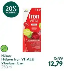 Holland & Barrett Hübner Iron VITAL® Vloeibaar IJzer aanbieding