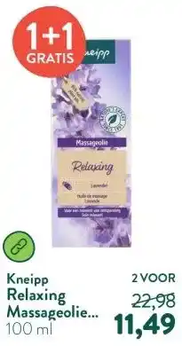 Holland & Barrett Relaxing Massageolie Lavendel aanbieding