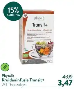 Holland & Barrett Kruideninfusie Transit+ aanbieding
