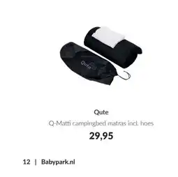 Babypark Qute aanbieding