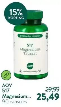 Holland & Barrett 517 Magnesium Tauraat aanbieding