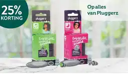 Holland & Barrett 25% KORTING Op alles van Pluggerz aanbieding