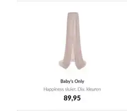 Babypark Baby's Only Happiness sluier aanbieding