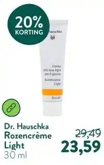 Holland & Barrett Rozencrème Light aanbieding
