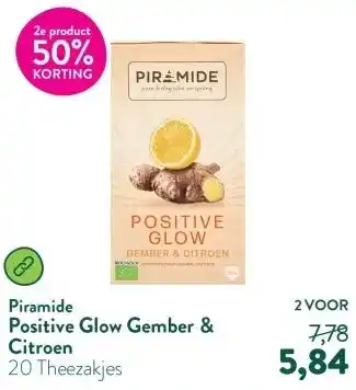 Holland & Barrett Positive Glow Gember & Citroen aanbieding