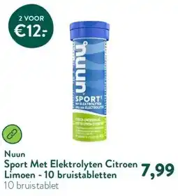 Holland & Barrett Sport Met Elektrolyten Citroen Limoen - 10 bruistabletten aanbieding