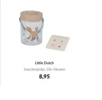 Babypark Little Dutch Insectenpotje aanbieding
