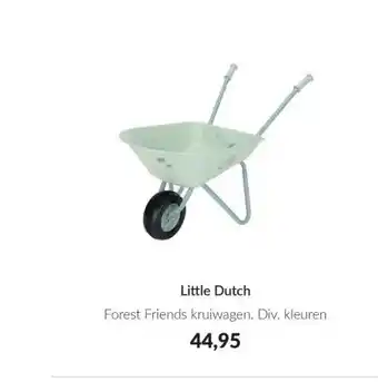 Babypark Little Dutch Forest Friends kruiwagen aanbieding