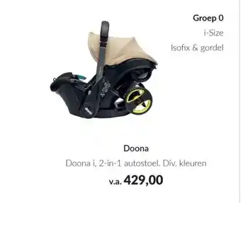 Babypark Doona aanbieding