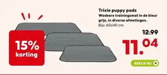 Pets Place Trixie puppy pads aanbieding