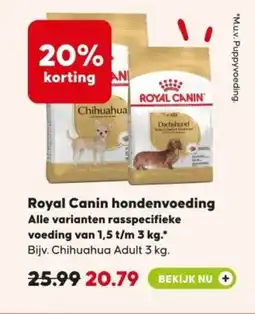 Pets Place Royal Canin hondenvoeding aanbieding