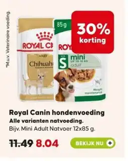 Pets Place Royal Canin hondenvoeding aanbieding