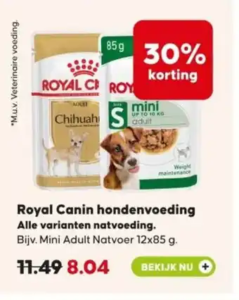 Pets Place Royal Canin hondenvoeding aanbieding