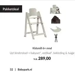 Babypark Kidsmill 6+ mnd aanbieding