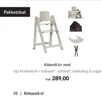 Babypark Kidsmill 6+ mnd aanbieding
