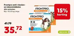 Pets Place Frontpro anti vlooien en tekenmiddelen aanbieding