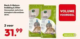Pets Place Back-2-Nature bedding & litter aanbieding