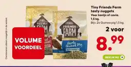 Pets Place Tiny Friends Farm tasty nuggets aanbieding