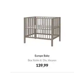 Babypark Europe Baby aanbieding
