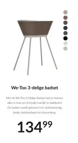 Babypark We Too 3 delige badset aanbieding