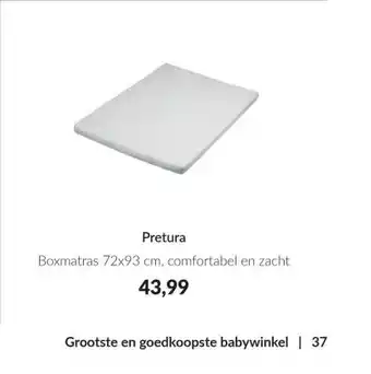 Babypark Pretura aanbieding