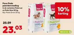 Pets Place Pavo Podo paardenvoeding aanbieding