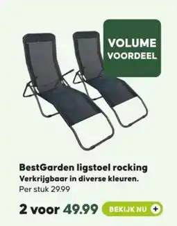 Pets Place BestGarden ligstoel rocking aanbieding