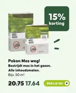 Pets Place Pokon Mos weg! aanbieding