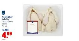 Makro Metro Chef hele kip aanbieding