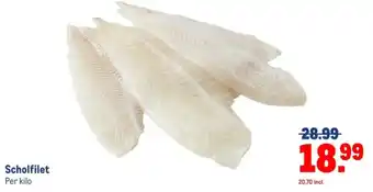 Makro Scholfilet aanbieding