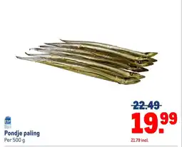 Makro Pondje paling aanbieding