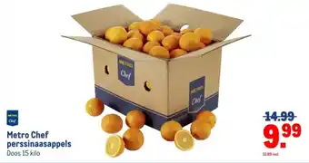 Makro Metro Chef perssinaasappels aanbieding