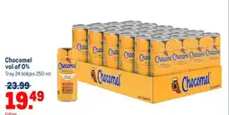Makro Chocomel vol of 0% aanbieding