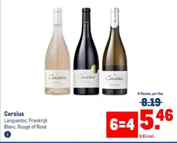 Makro Cersius aanbieding